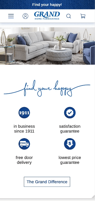 screen capture showing and using the search bar